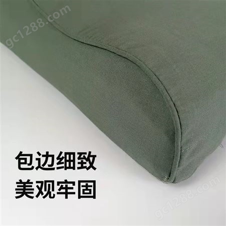 恒万服饰厂家 军训学生学校 硬质棉高低枕头 硬质枕柔软透气